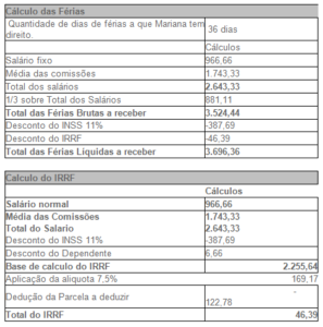 Calcular Férias